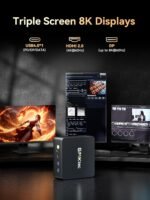 GMKtec M6 Ultra Gaming Mini PC Ryzen 7640HS (Upgraded 6600H/ 6800U), 32GB RAM DDR5 1TB SSD Dual NIC LAN 2.5GbE Desktop Computers Office Home, Triple 4K Display, WiFi 6, USB4, BT 5.2, DP, HDMI 2.0 - Image 6