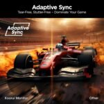 KOORUI 24" Gaming Monitor, 240Hz 1ms Fast IPS, FHD HDR400 Display, 90% DCI-P3 Color Gamut, Adaptive Sync, Ultra Slim Frame, VESA Mountable, HDMI 2.0, DP 1.4 - Image 5