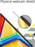 ASUS Vivobook Go 15.6” FHD Slim Laptop, AMD Ryzen 3 7320U Quad Core Processor, 8GB DDR5 RAM, 128GB SSD, Windows 11 Home, Fast Charging, Webcam Sheild, Military Grade Durability, Black, E1504FA-AS33 - Image 4