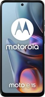 Motorola Moto E15 Dual-SIM 64GB ROM + 2GB RAM (GSM Only | No CDMA) Factory Unlocked 4G/LTE Smartphone (Misty Blue) - International Version - Image 3