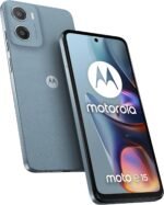 Motorola Moto E15 Dual-SIM 64GB ROM + 2GB RAM (GSM Only | No CDMA) Factory Unlocked 4G/LTE Smartphone (Misty Blue) - International Version - Image 6