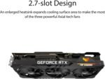 ASUS TUF Gaming NVIDIA GeForce RTX 3080 V2 OC Edition Graphics Card (PCIe 4.0, 10GB GDDR6X, LHR, HDMI 2.1, DisplayPort 1.4a, Dual Ball Fan Bearings, Military-Grade Certification, GPU Tweak II) - Image 5