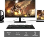 KOORUI Computer Monitor 22 Inch PC Gaming Full HD 1080P 100Hz VA Panel LCD Display with Adpitive sync (HDMI/VGA/VESA 100x100mm/Audio Out) - Image 7