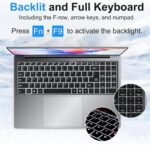 Gaming Laptop, Window 11 Pro Laptop Computer,16 Inch Lap Top,16GB RAM 1TB SSD PC 2026, N150 Processor (4C/4T,Up to 3.6GHz),Office 365,WiFi 5,BT4.2,FHD 1920x1200(16:10),Backlit Keyboard,Gray - Image 9