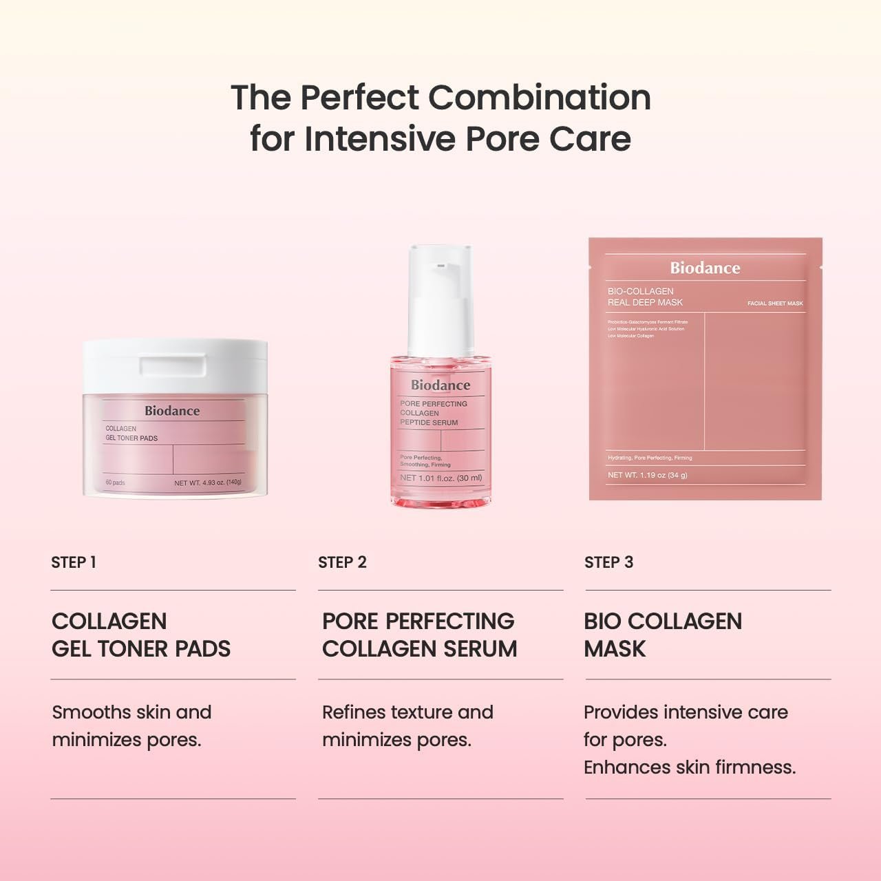 BIODANCE Pore Perfecting Collagen Peptide Serum, Skin Firming & Radiance, Plumping, Pore Care, Makeup Prep Serum for All Skin Types, Korean Skin Care | 1.01 fl.oz x 1 ea - Image 9