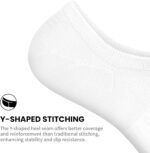 wernies No Show Socks Women - 8 Pairs Ankle Socks for Women, Low Cut Socks Short Cotton Socks, Invisible Casual Socks - Image 5