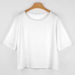 Custom Short Sleeve T-Shirt Design Your Own Image Photo Text Personalized Mid Sleeve Straight Neck Tee Gift for Her - Image 4