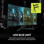 msi MAG 274CF X24 27-inch 1920 x 1080 (FHD) Gaming Monitor, 240Hz, AMD Adaptive-Sync, HDR Ready, HDMI, VGA Port, VESA Mountable, Tilt, 4-Side Slim Bezel, 0.5ms, Black - Image 7