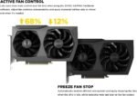 ZOTAC Gaming GeForce RTX 3070 Twin Edge OC 8GB GDDR6 256-bit 14 Gbps PCIE 4.0 Gaming Graphics Card, IceStorm 2.0 Advanced Cooling, White LED Logo Lighting, ZT-A30700H-10P - Image 5