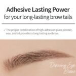 ETUDE Drawing Eye Brow, Eyebrow Pencil, Microblading, Long Lasting, Soft Textured Natural Daily Look, Korean Makeup, Beauty, Brown (0.008 Ounce) - Image 4