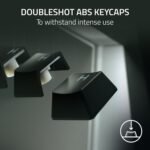 Razer Huntsman V2 Optical Gaming Keyboard: Fastest Linear Optical Switches w/Quick Keystrokes & 8000Hz Polling Rate - Doubleshot PBT Keycaps - Dedicated Media Keys & Dial - PUBG: Battleground Edition - Image 5