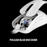Pulsar Gaming Gears Xlite Wired Gaming Mouse, Ultra Lightweight 1.83 oz (52g), Ergonomic, Optical Switch, 26000 DPI, Motion Sync, PAW3395 Sensor (Medium, Wired, White) - Image 5