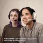 SteelSeries Arctis Nova 3X Wireless Multi-Platform Gaming Headset — Mobile App Control — 40 HR Battery — Neodymium Magnetic Drivers — 2.4GHz/Bluetooth — Xbox, PS5, PC, Switch, Mobile — White - Image 6