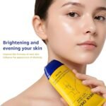 Neck Firming Cream with Massage Roller Hydrating & Tightening & Lifting Cream Silky Texture for Woman - Image 7