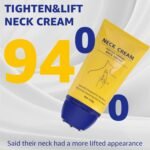 Neck Firming Cream with Massage Roller Hydrating & Tightening & Lifting Cream Silky Texture for Woman - Image 9