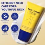 Neck Firming Cream with Massage Roller Hydrating & Tightening & Lifting Cream Silky Texture for Woman - Image 10