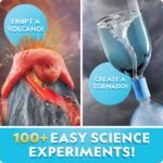 National Geographic Earth Science Kit – 100+ Science Experiments & Activities for Kids, Crystal Growing, Volcano Science Kit, Rock Collection, STEM Project Toy for Boys & Girls (Amazon Exclusive) - Image 3