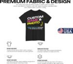Custom T-Shirt – Design Your Own Shirt with Text, Photo or Logo – Personalized Printed Cotton Tee for Men & Women - Image 5