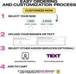 Custom T-Shirt – Design Your Own Shirt with Text, Photo or Logo – Personalized Printed Cotton Tee for Men & Women - Image 7