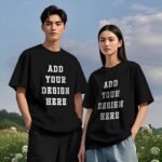 Custom T Shirts for Men Women Create Your Own T Shirt with Text Name Logo Photo Image Personalized Printed T Shirt Gift - Image 4