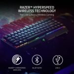 Razer BlackWidow V3 Mini HyperSpeed 65% Wireless Mechanical Gaming Keyboard: Green Mechanical Switches Tactile & Clicky - Doubleshot ABS Keycaps - Chroma RGB - Up to 200 Hr Battery - Snap Tap - Image 4