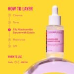 Good Molecules 5% Niacinamide Serum with Ectoin - Ultra Hydrating Serum to Target Enlarged Pores and Blemishes - Moisturizing, Pore Minimizer for Face - Skin Care - Image 6