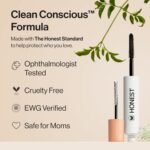 Honest Beauty 2-in-1 Extreme Length Clean Mascara + Lash Primer | Lengthening + Volumizing | Cruelty Free + Safe for Sensitive Eyes | Black, .27 fl oz - Image 6