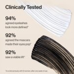 Honest Beauty 2-in-1 Extreme Length Clean Mascara + Lash Primer | Lengthening + Volumizing | Cruelty Free + Safe for Sensitive Eyes | Black, .27 fl oz - Image 9