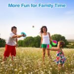 Outdoor Games, Toss and Ball Set with 6 Paddles and 3 Balls, Perfect Yard Games Outdoor Toys Games for Kids Ages 4-8 Easter Gifts for Kids/Adults/Family - Image 7