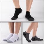 COOVAN 12 Pack Mens Ankle Socks Low Cut Cushioned Comfort Breathable Casual Socks 12 pairs - Image 3