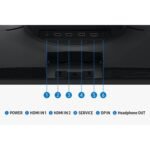 SAMSUNG 27” Odyssey G5 G53F QHD Resolution Gaming Monitor, HDR10, 200Hz Refresh Rate, IPS Panel, AMD FreeSync™ Premium, Black Equalizer, Auto Source Switch, LS27FG53DENXZA - Image 6