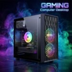 STGAubron Gaming PC Computer Desktop, Radeon RX 560 4G, Intel Core I7 8th up to 4.1GHz, 16G DDR4, 512G SSD, WiFi 6 & BT 5.2, RGB Fan x2, Windows 11 Home - Image 6