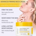 Neck Tightening Cream - Smoothing Cream for Fine Lines, Wrinkles - 100ml | Loose and Crepey Skin - Moisturizer for Neck, Chest & Face (Unscented 1) - Image 8