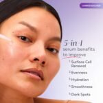 Olay Super Serum Night Repair, Fragrance-Free Trial Size - Niacinamide, Peptide, Salicylic & Lactic Acid, Glycerin ​- 5-in-1 Skin Care Benefits - Hydrating, Reduces Dark Spots, Anti-Aging, 0.4 Oz - Image 3