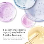 Olay Super Serum Night Repair, Fragrance-Free Trial Size - Niacinamide, Peptide, Salicylic & Lactic Acid, Glycerin ​- 5-in-1 Skin Care Benefits - Hydrating, Reduces Dark Spots, Anti-Aging, 0.4 Oz - Image 4