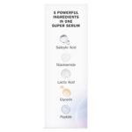 Olay Super Serum Night Repair, Fragrance-Free Trial Size - Niacinamide, Peptide, Salicylic & Lactic Acid, Glycerin ​- 5-in-1 Skin Care Benefits - Hydrating, Reduces Dark Spots, Anti-Aging, 0.4 Oz - Image 14