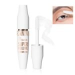 4D White Mascara Primer for Eyelashes Set, Super Volume Curly Thick Waterproof Non-Smudged Long lasting Charming Voluminous Lash for Women Cruelty Free Vegan Eye Makeup (D-1Pc White mascara, D) - Image 2
