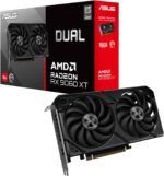 ASUS Dual Radeon™ RX 9060 XT 16GB GDDR6 Graphics Card (PCIe 5.0, HDMI 2.1b, DisplayPort 2.1a, 2.5-Slot Design, Axial-tech Fan Design, 0dB Technology, and More) - Image 2