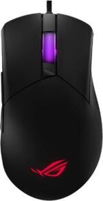 ASUS ROG Gladius III Core Wired Gaming Mouse – Right-Handed Ergonomic, 72g, 12K DPI, ROG Paracord, Push-Fit Switch Sockets/Hot-Swappable Switches, Gear Link Web-Based Configuration, PC/Mac Support - Image 2