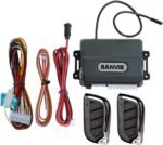 BANVIE Car Keyless Entry System, Car Central Power Door Lock with 4 Button Remote Control Transmitter, Electrical Anti-Theft installations for Vehicles - Image 2