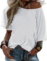 Custom Short Sleeve T-Shirt Design Your Own Image Photo Text Personalized Mid Sleeve Straight Neck Tee Gift for Her - Image 2