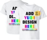 Custom T Shirt Design Your Own Shirts Personalized Photo Text Name tshirt - Image 2