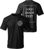Custom T Shirts for Men Women,Customized T Shirts with Logo Text Photo,Personalized Shirts Front&Back Print - Image 2