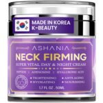 Korean Neck Firming Cream For Deep Neck Wrinkles, Loose Skin & Neckline Care – Peptide & Adenosine Tightening Cream with Hyaluronic Acid - Made in Korea 1.7 fl oz - Image 2