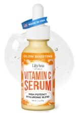 LilyAna Naturals Vitamin C Serum for Face with Hyaluronic Acid and Vitamin E, Anti Aging Serum, Reduces Age Spots and Sun Damage, Promotes Collagen and Elastin (1oz) - Image 2