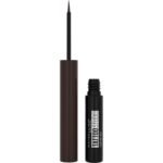Maybelline TattooStudio Liquid Ink Longwear Liquid Eyeliner Makeup, Dark Henna Brown, 1 Count - Image 2