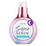 Olay Super Serum Night Repair, Fragrance-Free Trial Size - Niacinamide, Peptide, Salicylic & Lactic Acid, Glycerin ​- 5-in-1 Skin Care Benefits - Hydrating, Reduces Dark Spots, Anti-Aging, 0.4 Oz - Image 2