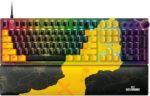 Razer Huntsman V2 Optical Gaming Keyboard: Fastest Linear Optical Switches w/Quick Keystrokes & 8000Hz Polling Rate - Doubleshot PBT Keycaps - Dedicated Media Keys & Dial - PUBG: Battleground Edition - Image 2