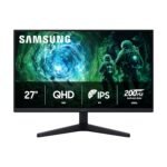 SAMSUNG 27” Odyssey G5 G53F QHD Resolution Gaming Monitor, HDR10, 200Hz Refresh Rate, IPS Panel, AMD FreeSync™ Premium, Black Equalizer, Auto Source Switch, LS27FG53DENXZA - Image 2