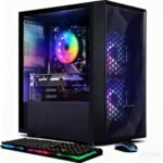 STGAubron Prebuilt Gaming PC Desktop, Radeon RX 550 4G, Intel Core i5 up to 3.6GHz, 16G RAM, 512G SSD, WiFi 6, BT 5.0, RGB Fan x2, Windows 11 Home - Image 2